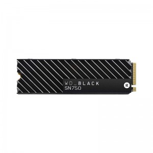 Disco SSD M.2 2280 Western Digital Black SN750 c/ Heatsink 500GB 3D NAND NVMe